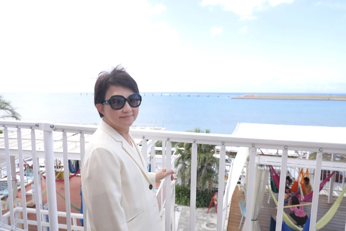 取經「沖繩小希臘」瀨長島！盧秀燕率團考察，助龍井麗水漁港升級「台中愛琴海」