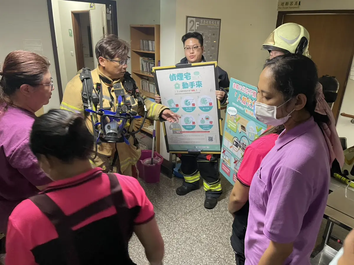 圖片來源:高雄市政府消防局-新聞稿