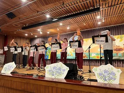 台中英語劇場競賽500學子飆戲!大墩文化中心上演「聲音的魔法」