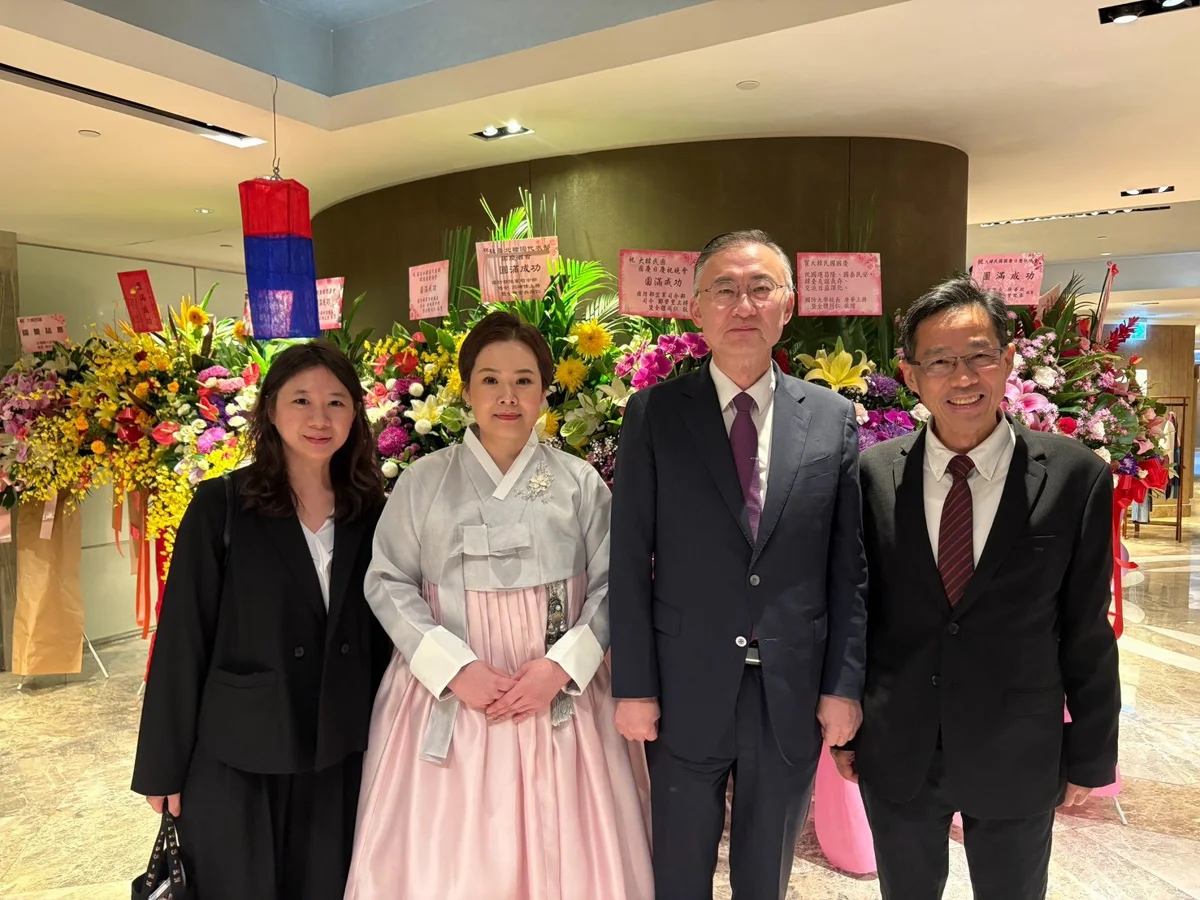 台中交好韓國!副市長黃國榮出席國慶晚會 雙邊觀光美食交流創佳績