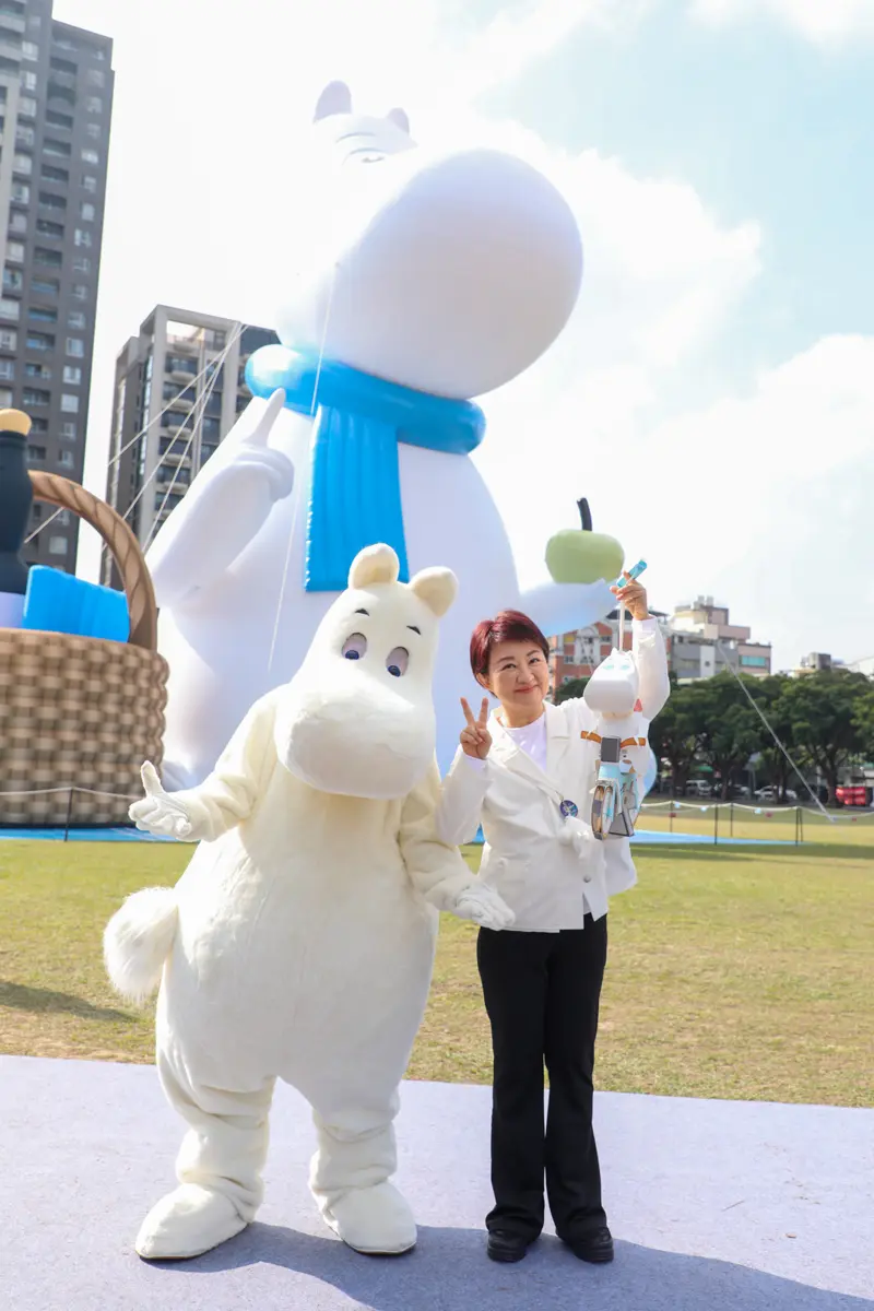 台中燈會主角曝!芬蘭「姆明」現身中央公園,60米主燈秀打造北歐極光