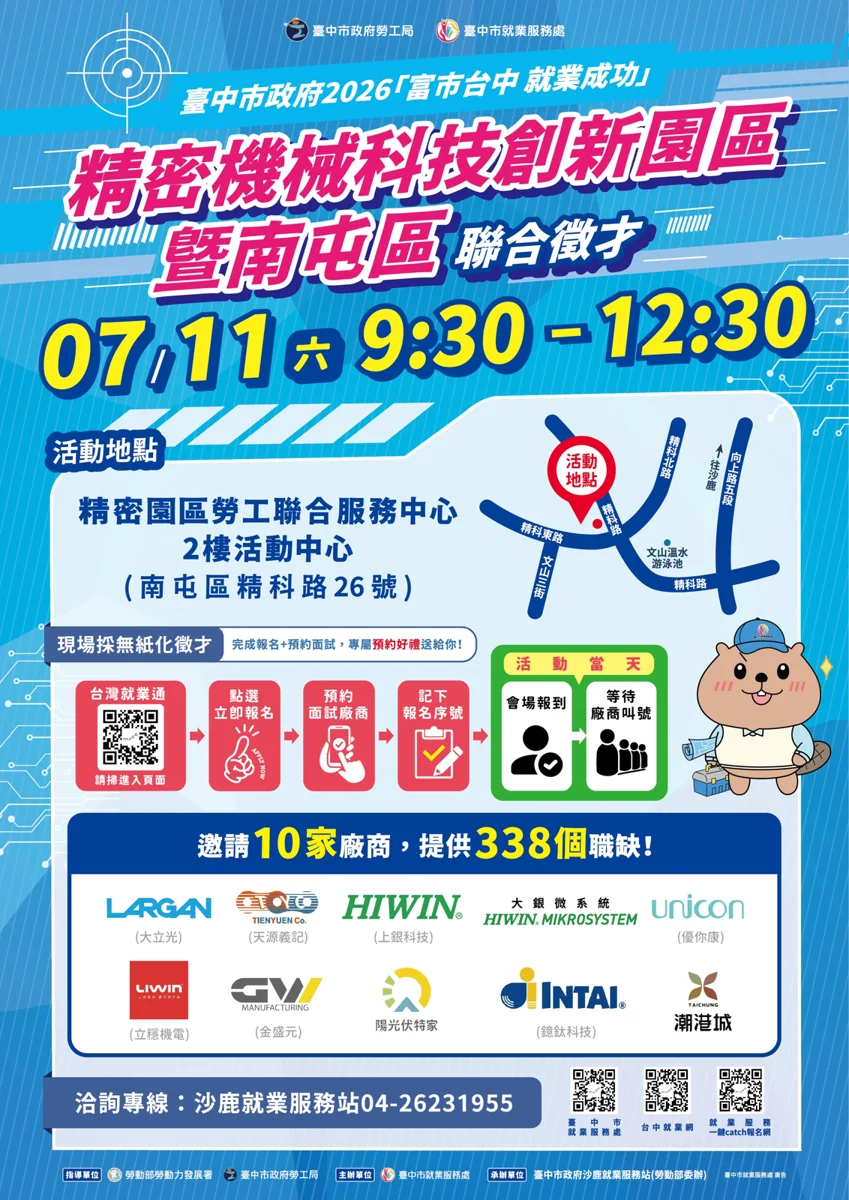 圖片來源:臺中市政府