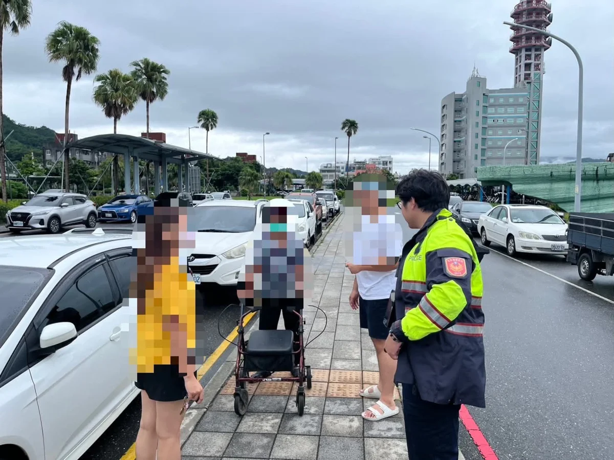 臺東長者走失驚魂！警調電眼拼湊行蹤 火車站大廳尋獲平安助返家