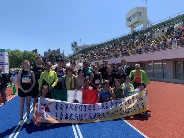 府城之光!台南選手赴日參賽 驚喜發現韓國光州也有「台南路」
