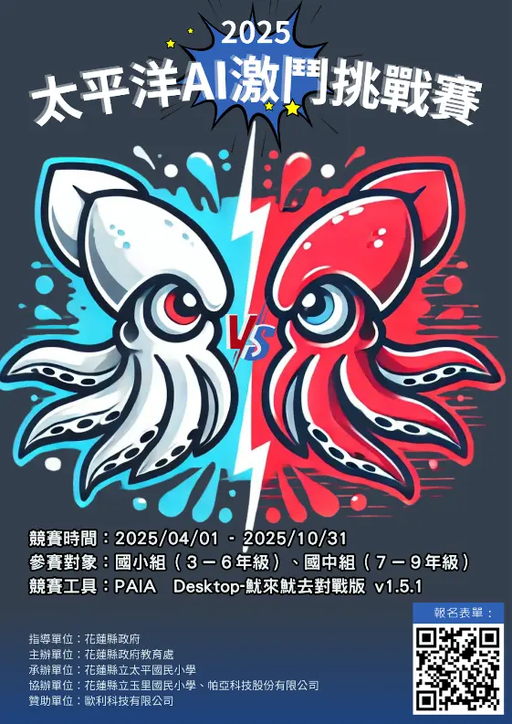 花蓮首創AI競賽,新模式挑戰全國