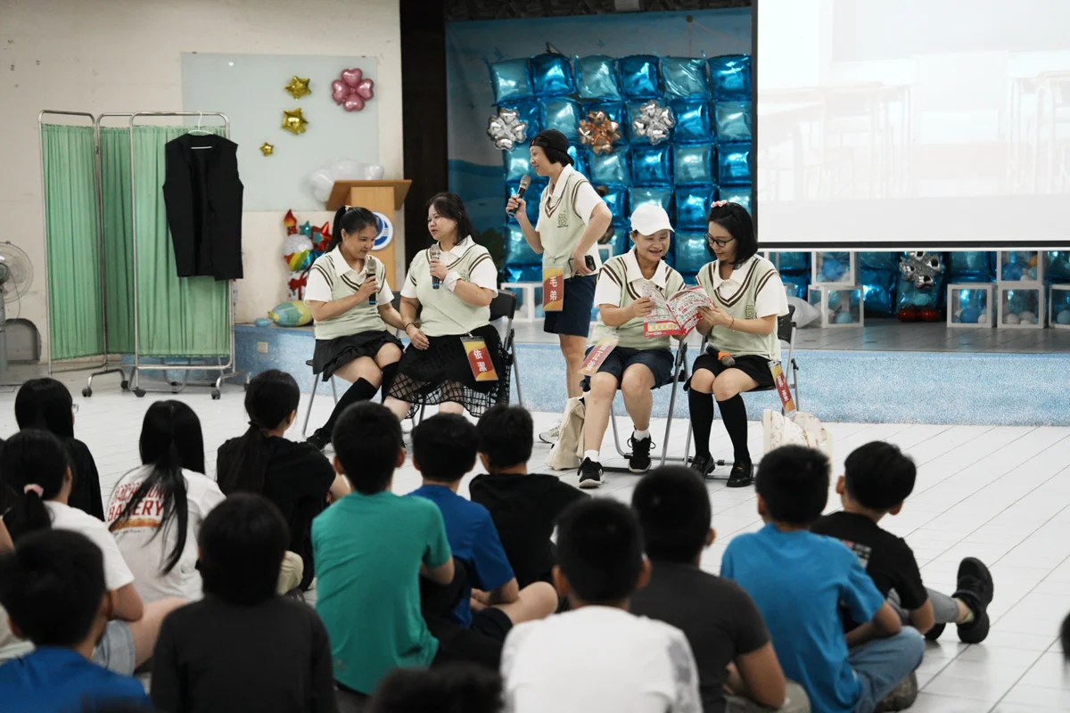 網路陷阱多!新竹市婦女劇團進校園「教習劇場」帶孩子遠離危險