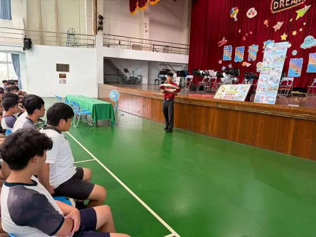 苑裡國中生必看！消防隊親授「救溺五步」 夏日戲水保命符