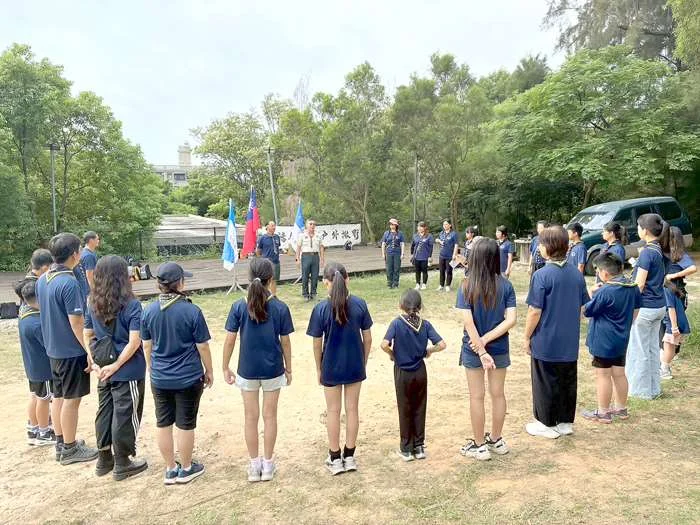 桃園獵戶座童軍團跨海遠征!35人齊聚金門湖南高地 體驗戰地歷史與營火狂歡