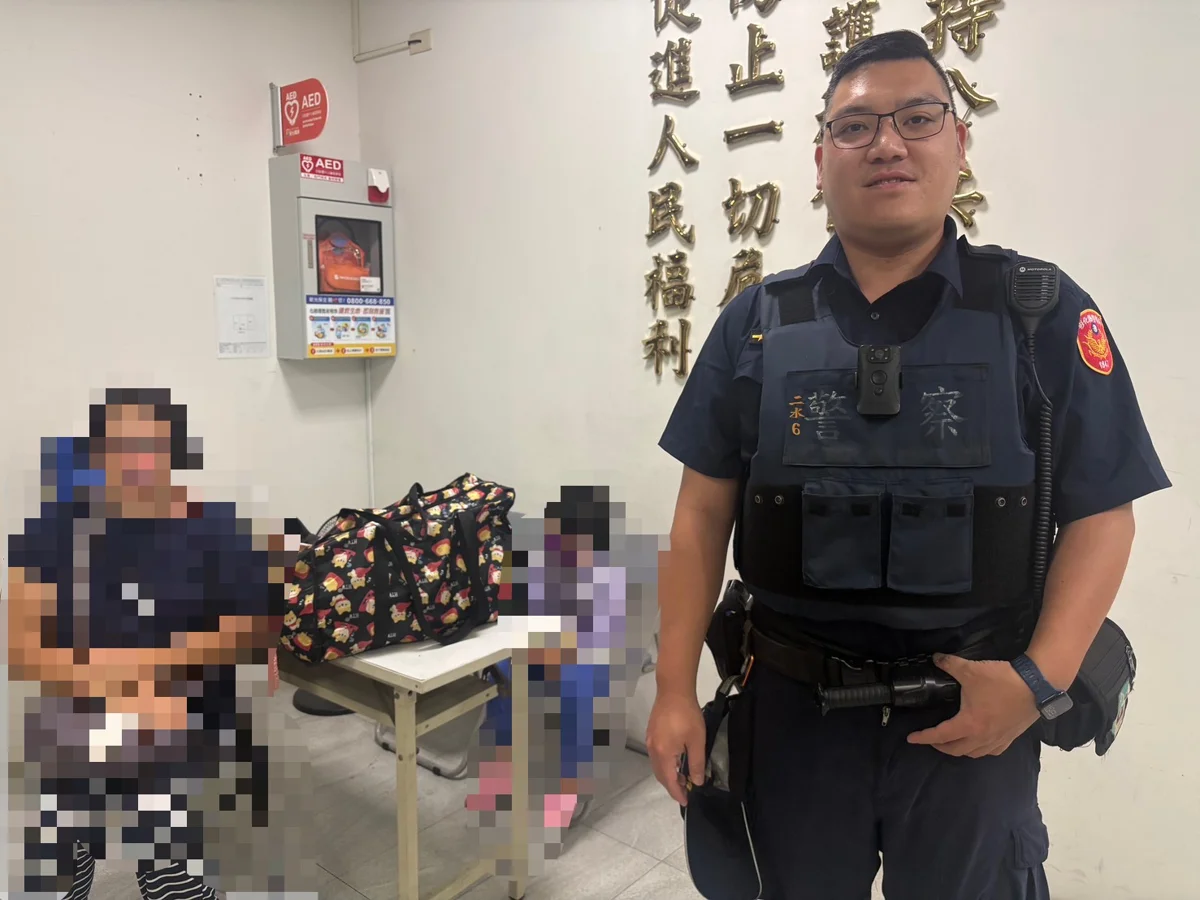 母女跨縣市訪友錯過末班車困二水車站 暖警伸援手助尋住宿