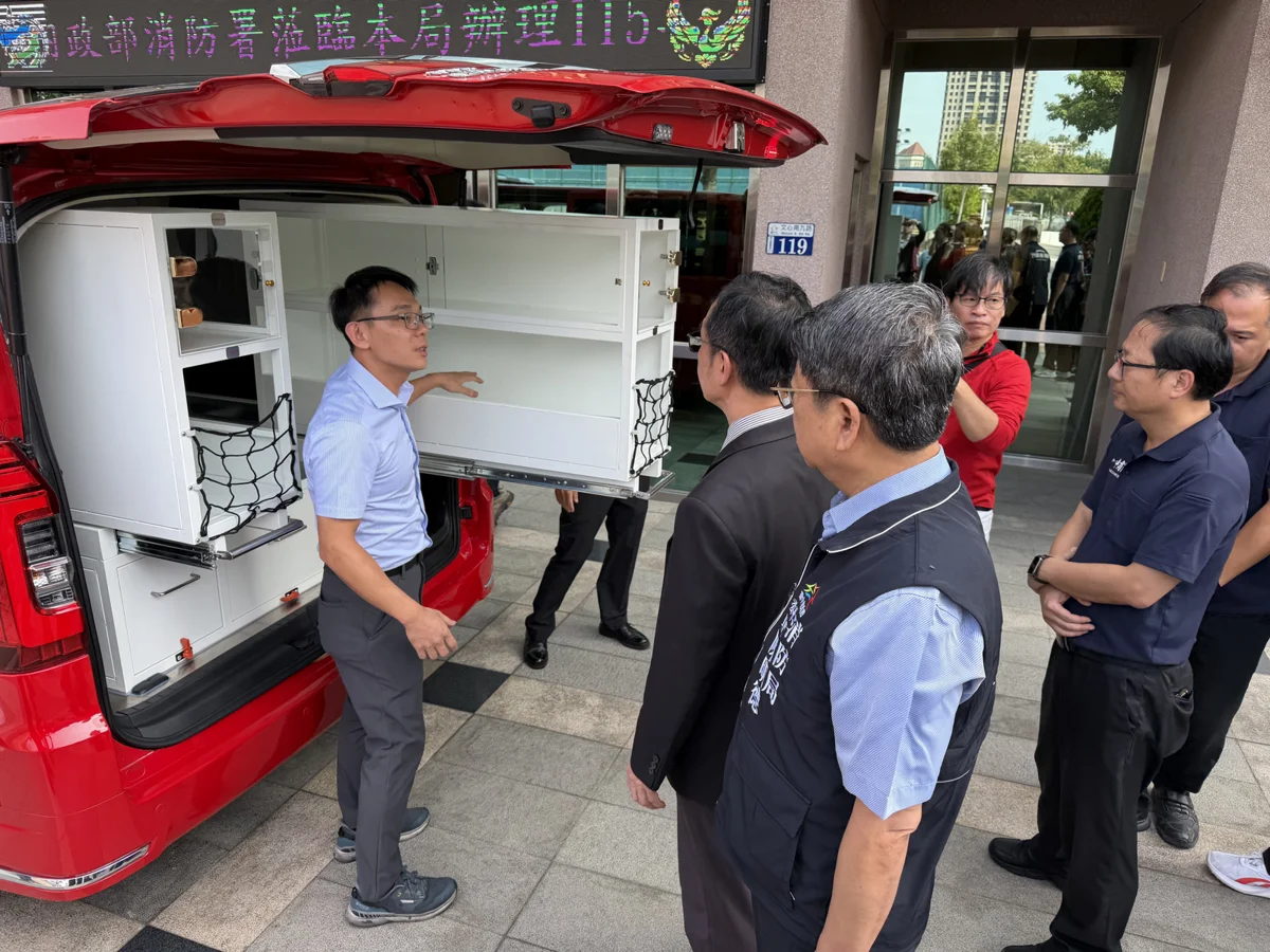 台中市獲中央補助！全新「火災勘驗車」正式上線，科技辦案精準升級