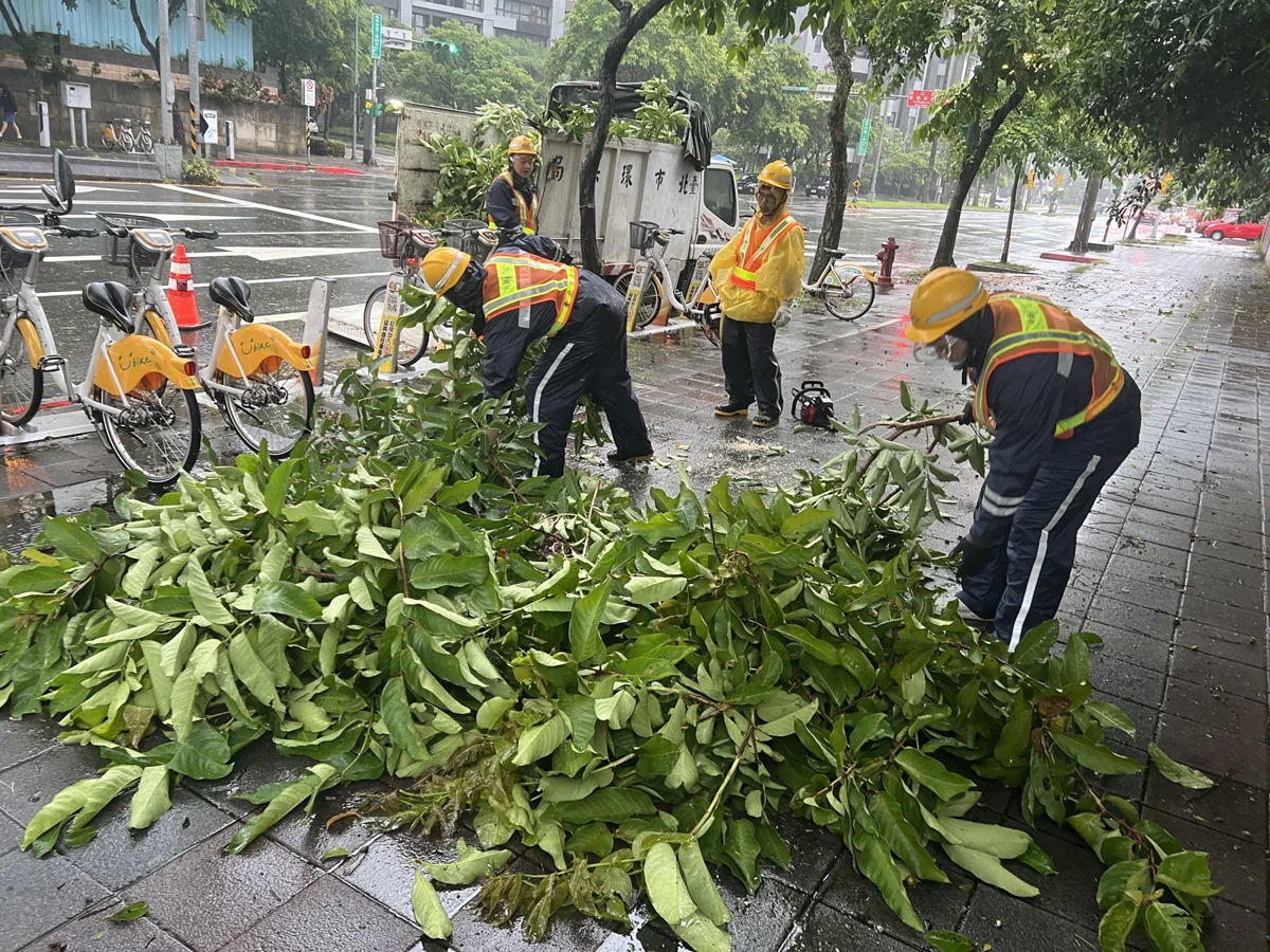 巴威颱風遠離!北市環保局動員5千人連夜搶通道路,災後復原進度大公開