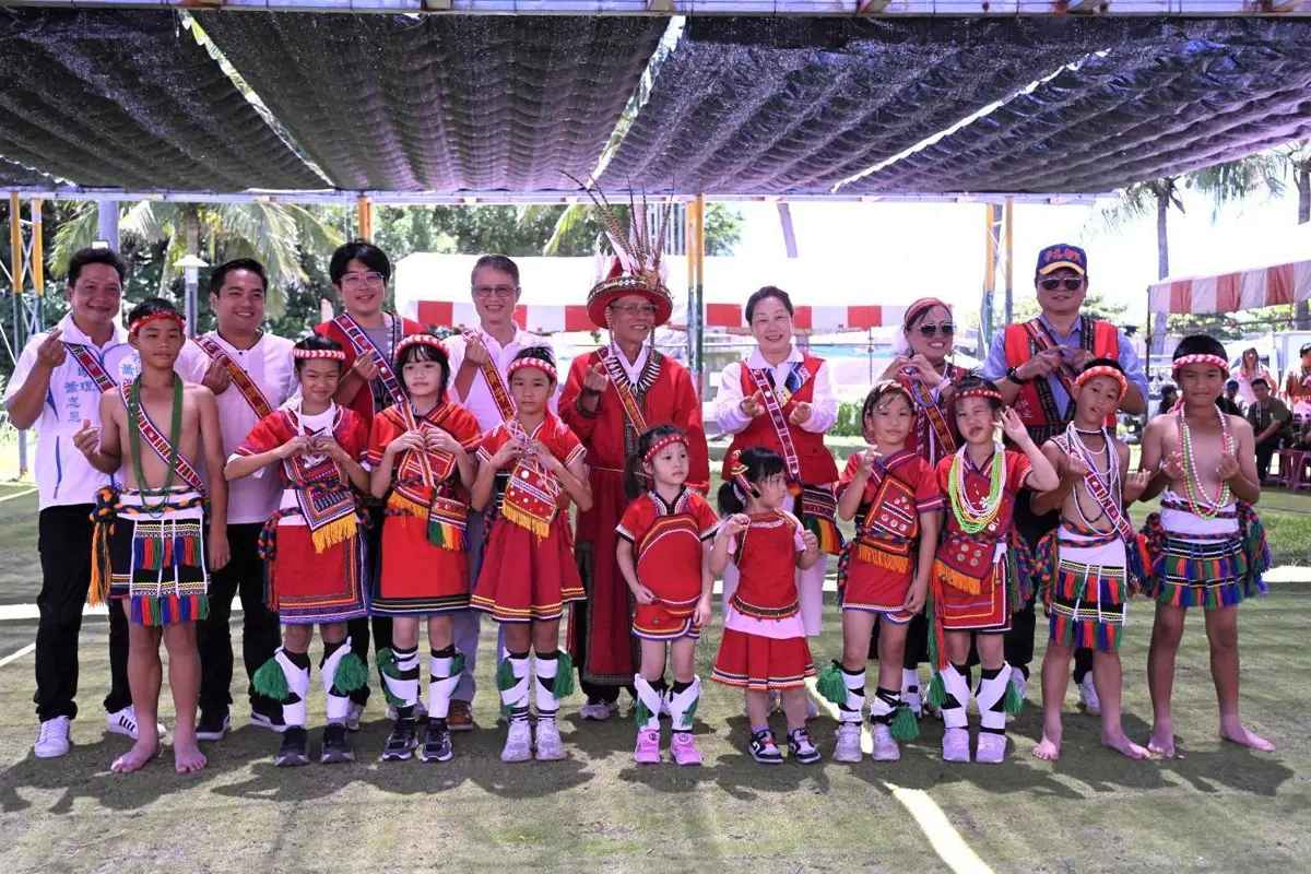 花蓮縣原住民部落豐年祭 惹來滿堂喝采