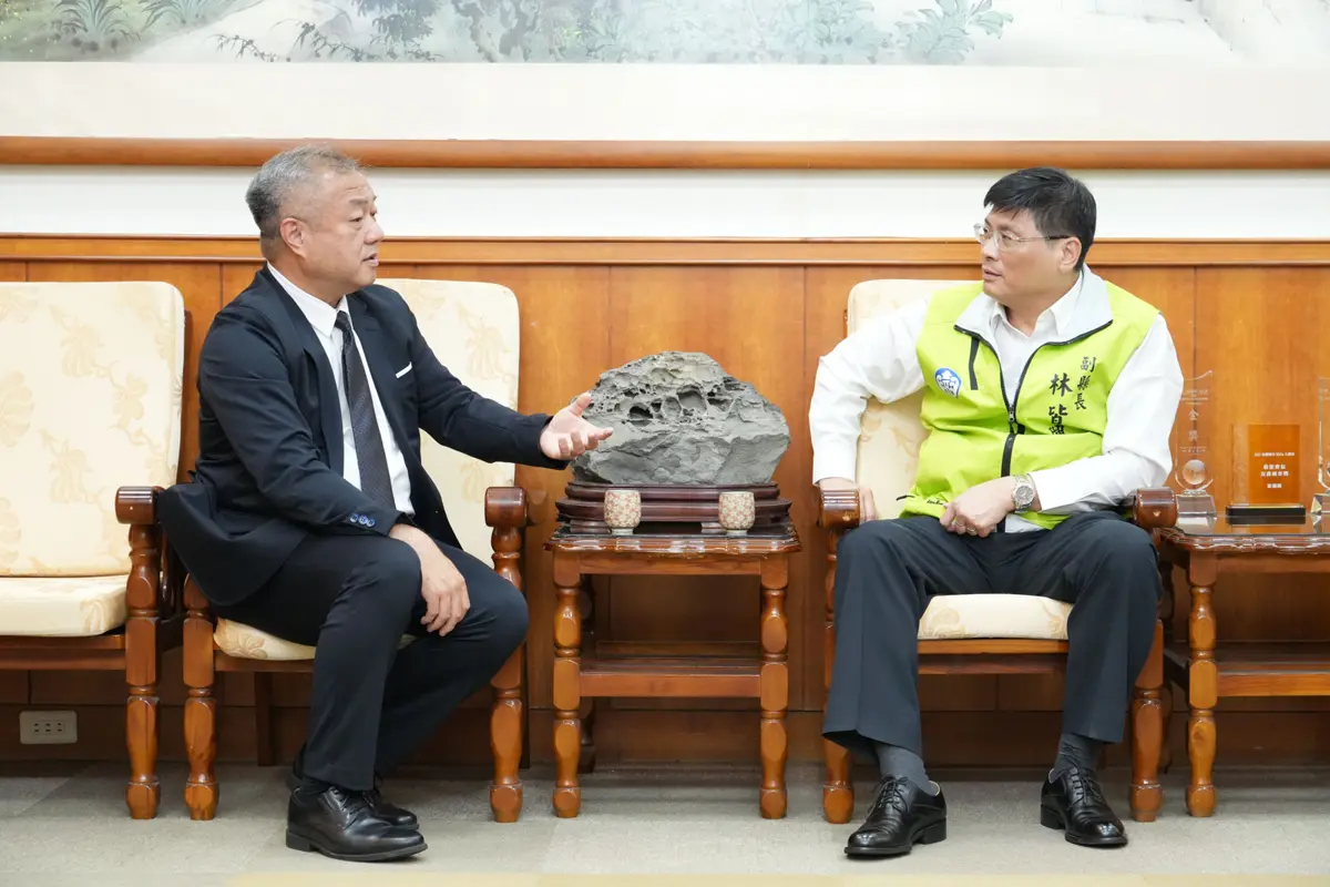 澎湖治安迎新局!新任檢察長吳怡明拜會副縣長林皆興 聚焦婦幼、防詐、緝毒三大重點