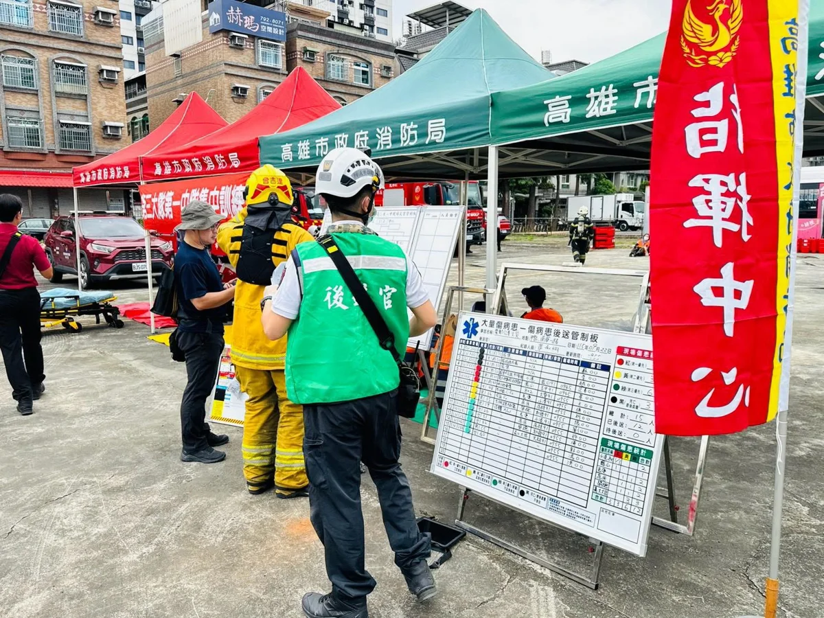圖片來源:高雄市政府消防局-新聞稿