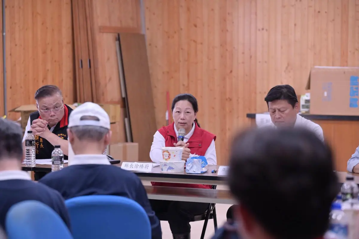 馬太鞍災後重建告急!徐榛蔚電話求援 賴清德允諾:中央全力支持