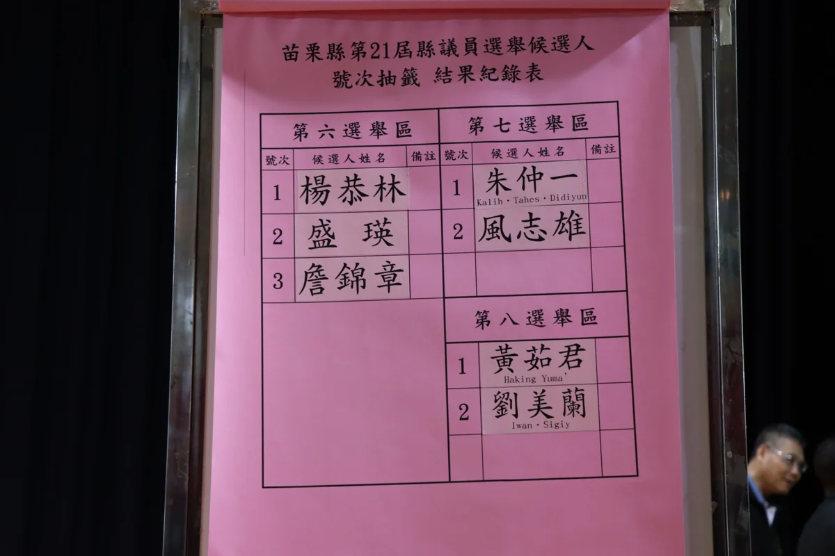圖片來源:苗栗縣政府
