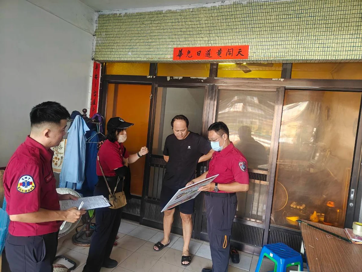 圖片來源:高雄市政府消防局-新聞稿