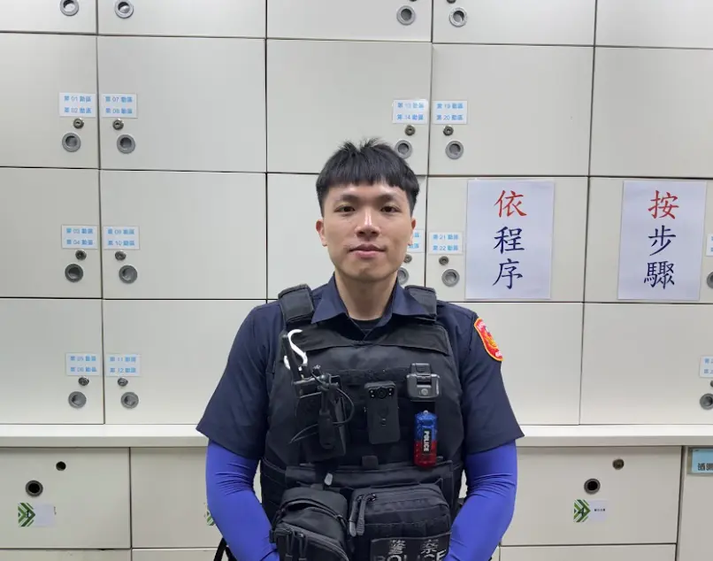 大安區上演街頭追逐!失聯移工心虛棄車狂奔 勇警巷弄內狂追壓制