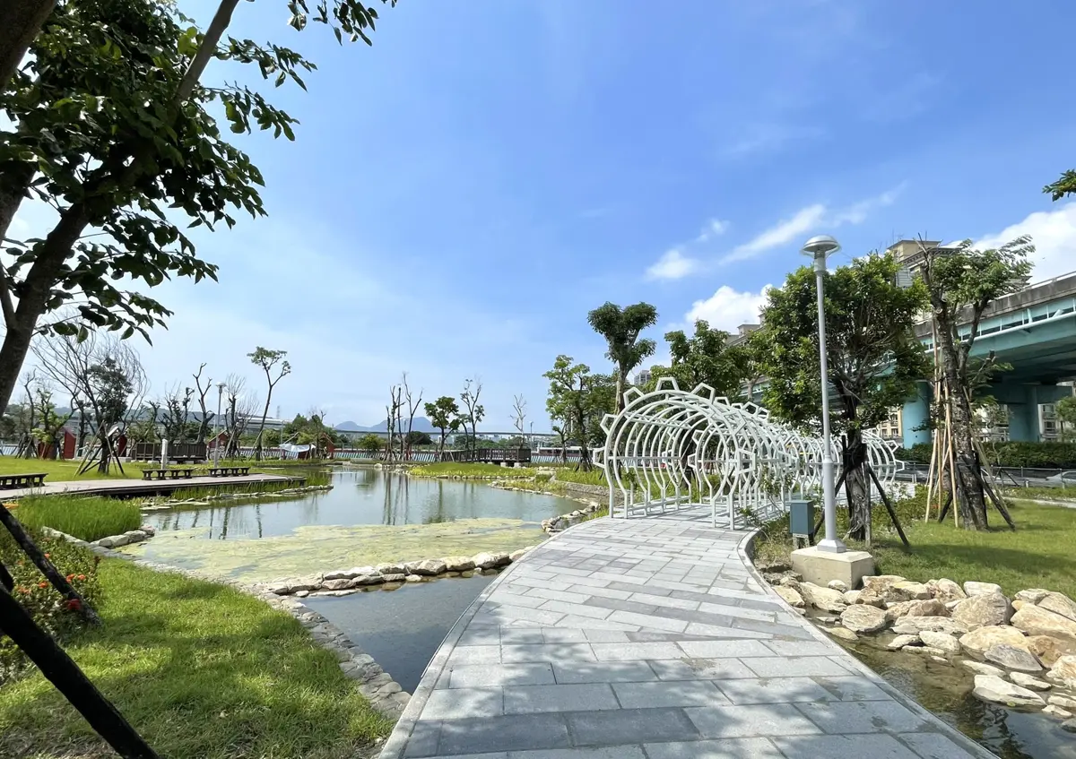 新莊中環公園開放 塭仔圳歷史一覽無遺