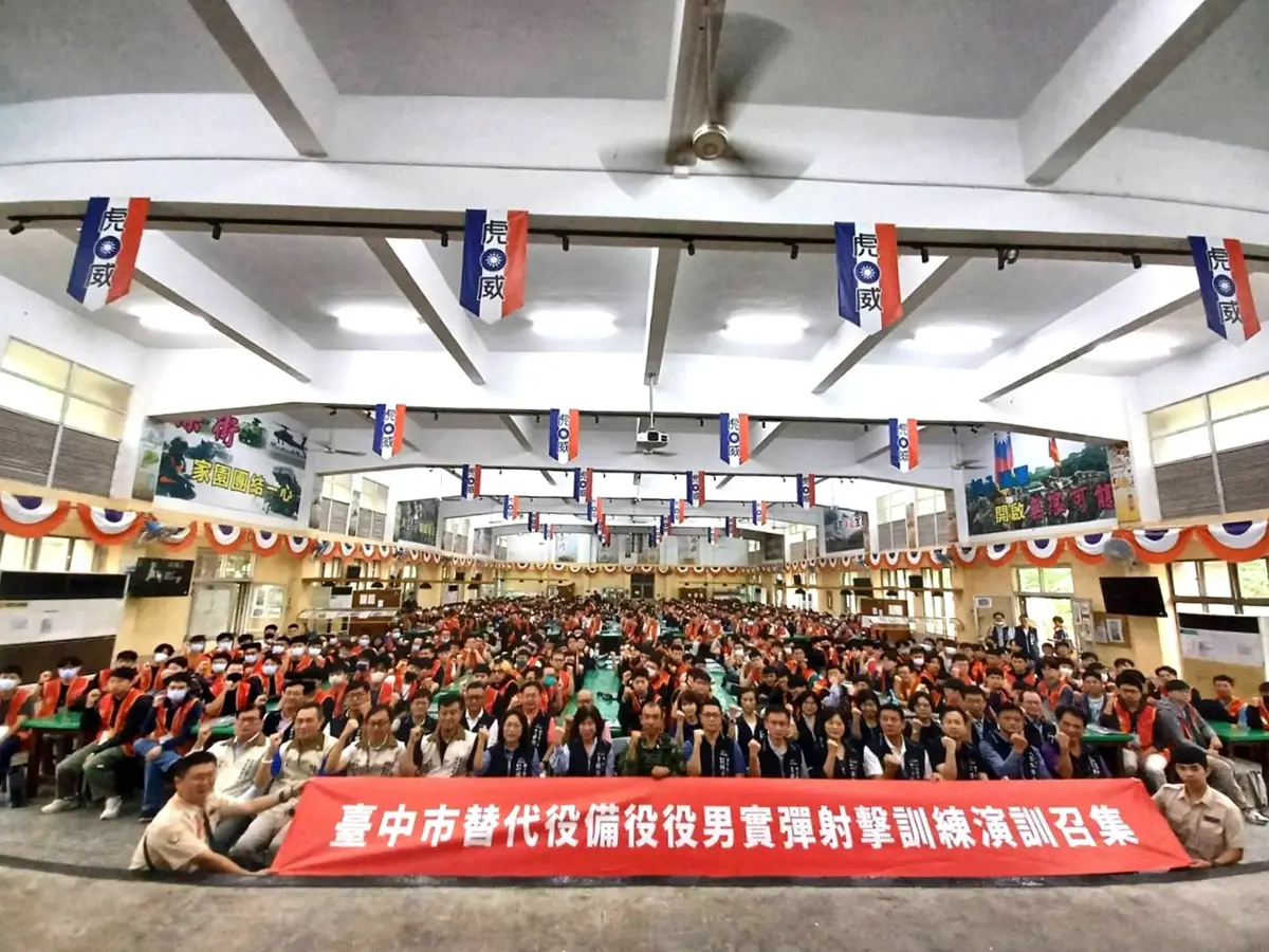 台中備役男實彈射擊畫面曝!515人成功嶺集訓 強化城市防衛戰力