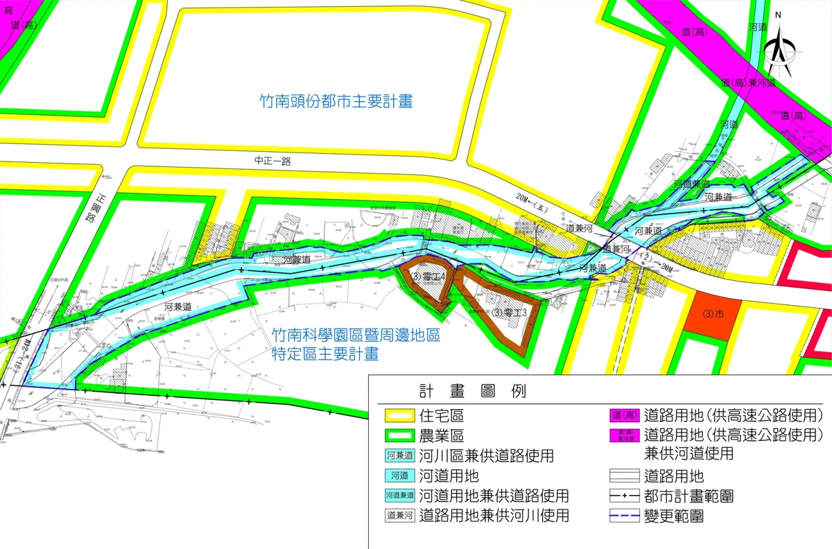 頭份人注意!土牛溪水防道路都計變更獲核定 斥資近3億力拚118年完工
