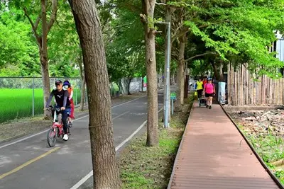 【2026最新】潭雅神綠園道1500萬大升級!人行道翻新更安全、中科戲水池7/4消暑開放