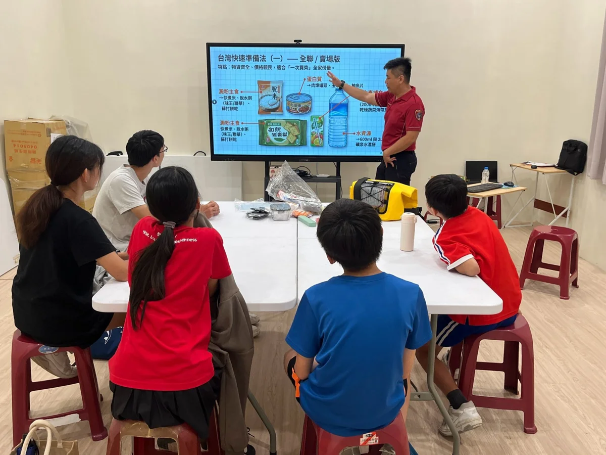 家扶學童前進消防局馬公分隊！小班制實作體驗讓防災觀念扎根