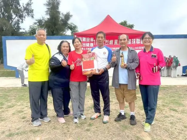 烈嶼鄉「風雞盃」槌球賽熱血開打！五鄉鎮同場競技 地主隊抱回冠軍