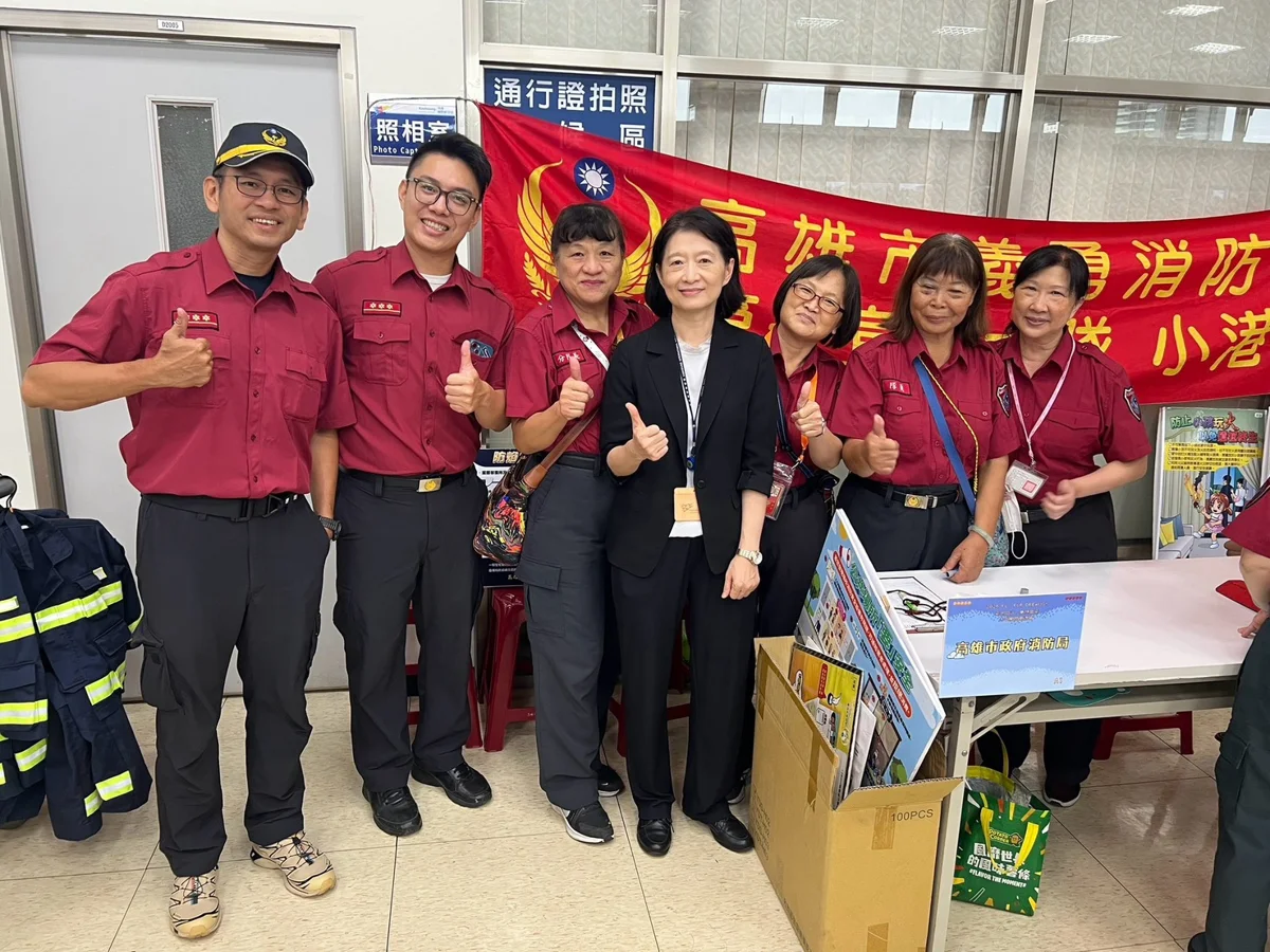 圖片來源:高雄市政府消防局-新聞稿