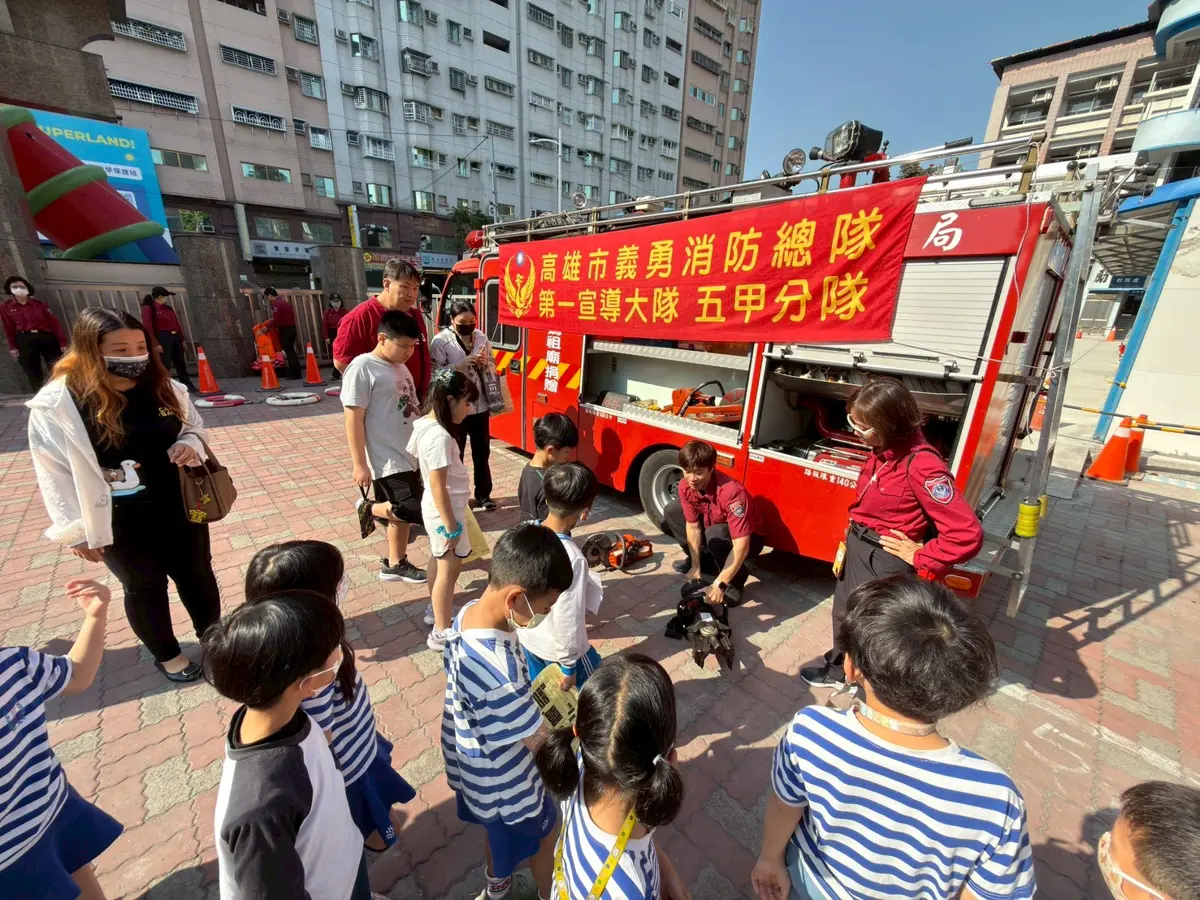 圖片來源:高雄市政府消防局-新聞稿
