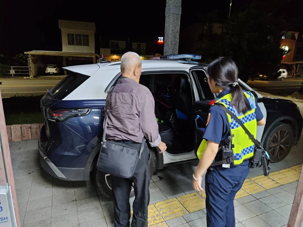 臺北獨居長者遠赴臺東迷途!都蘭派出所暖心護送返家