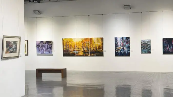 竹縣藝術家葉素蕊「時空記憶」開展!52件油彩畫作邀您走入療癒心靈風景