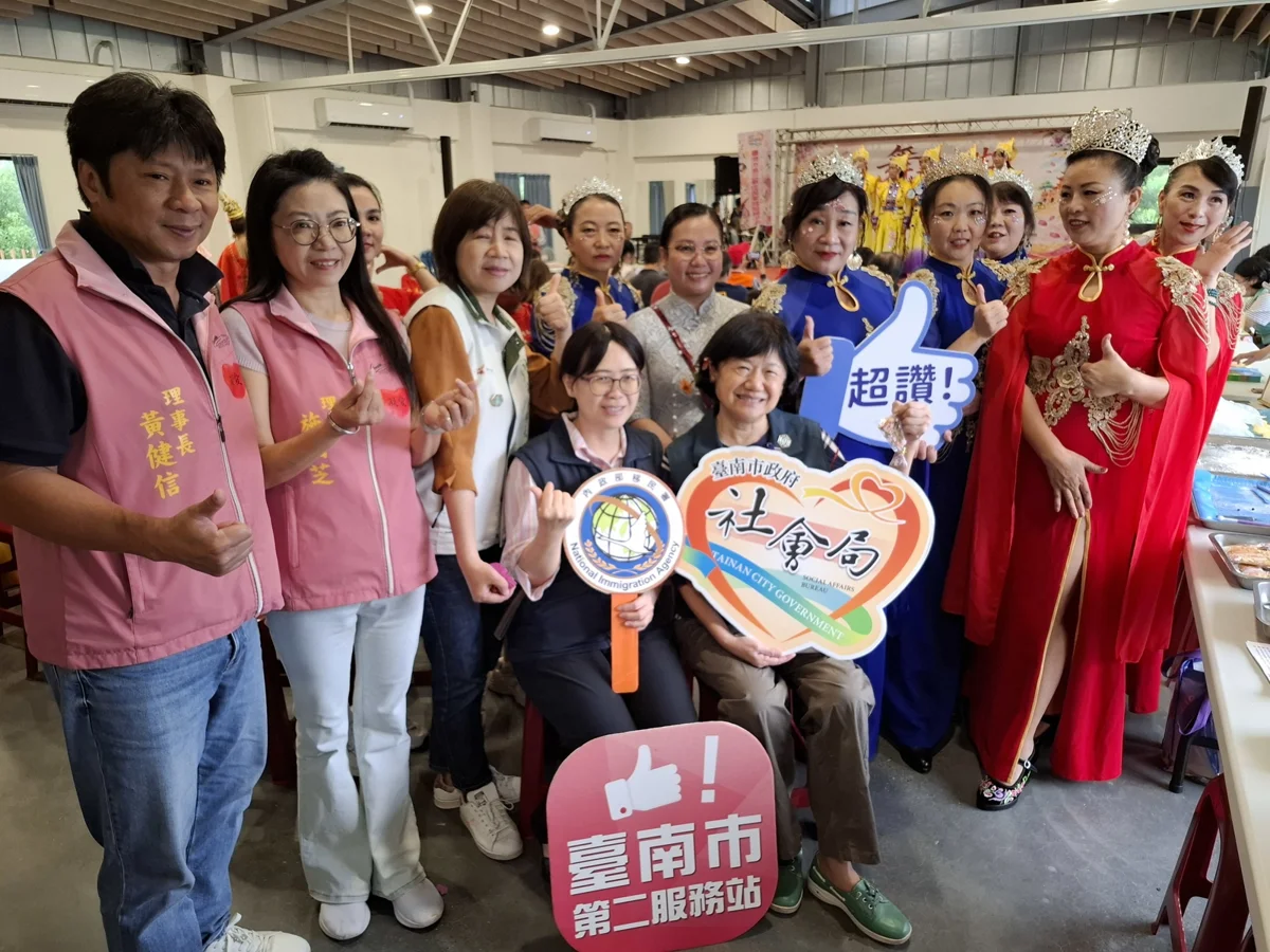 台南善化新住民舞蹈展演登場!3國傳統服飾與母子同台超吸睛