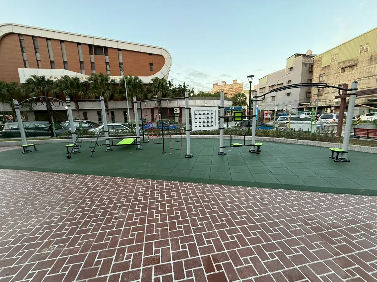 蘆洲人動起來!兒九公園變身「戶外健身房」今啟用,全新設施搶先看