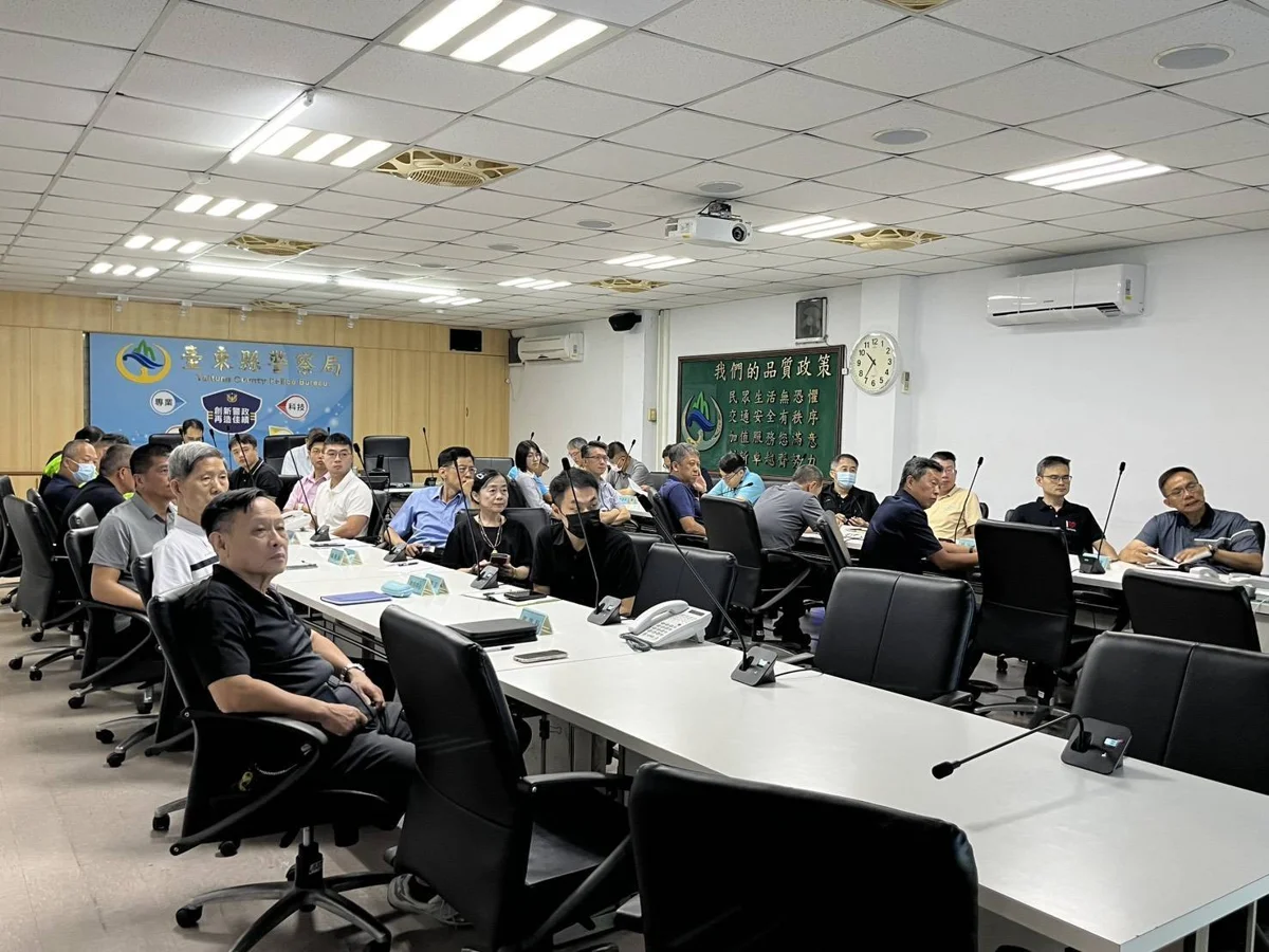 臺東縣警察局強化內部控管 召開廉政會報防範風紀問題