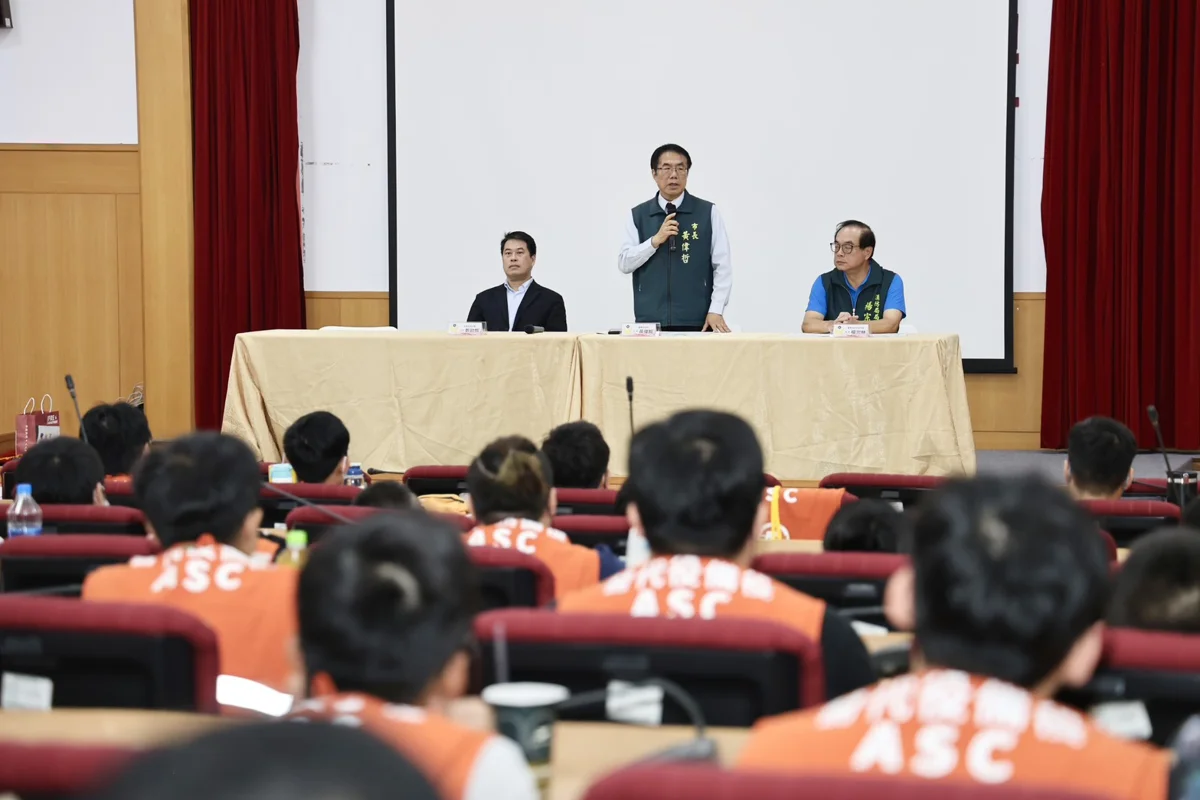 巴威颱風逼近!台南備役役男、防災士回訓 黃偉哲:產官學合作建構韌性城市