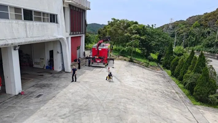 三義消防演練畫面曝光!雲梯車、救助器材車展現高空救援硬實力