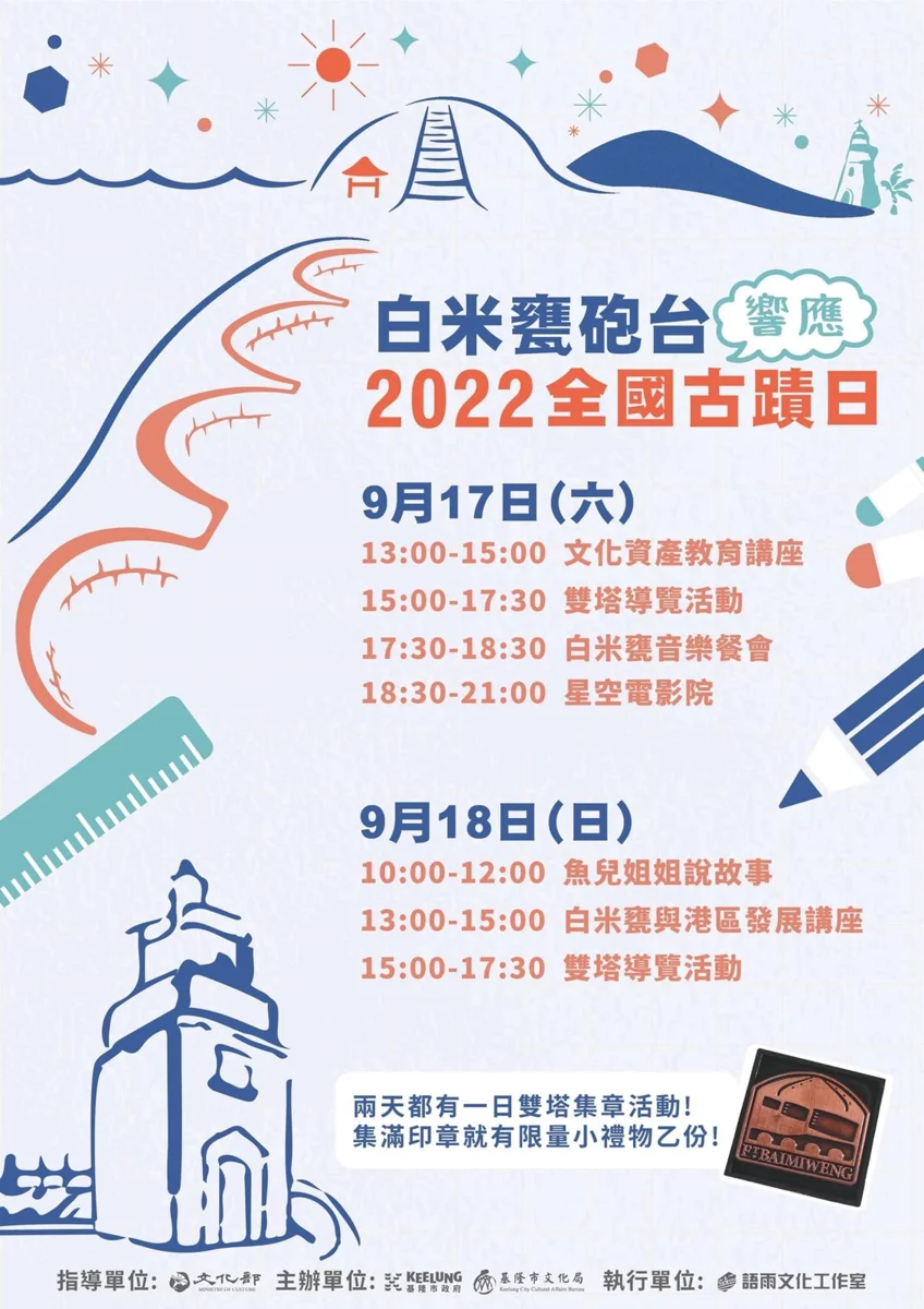 圖片來源:基隆市觀光及城市行銷處