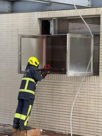 苗栗消防戰力升級!頭屋分隊引進「穿牆神器」高壓穿刺車,滅火安全再加分