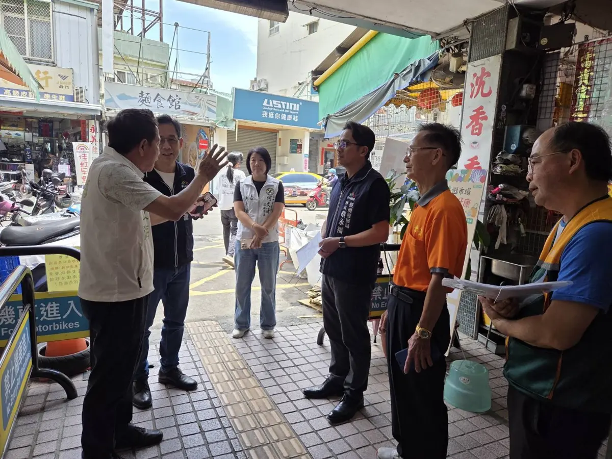 南屯市場漏水、廁所堵塞終結!市府急救工程啟動 預計5月初煥然一新