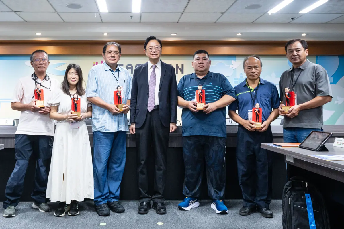 默默付出撐起市府運作!桃園表揚6大績優事務人員