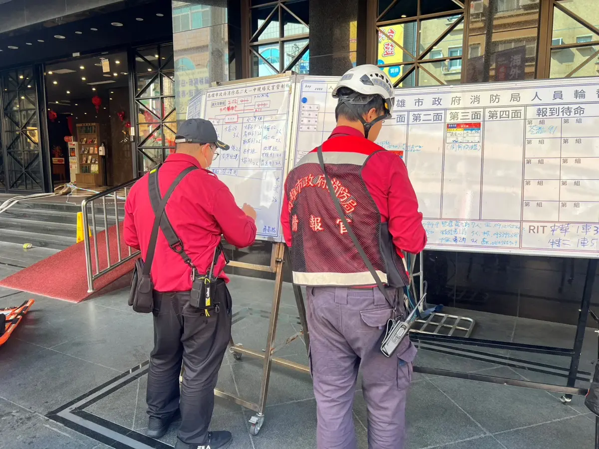 圖片來源:高雄市政府消防局-新聞稿