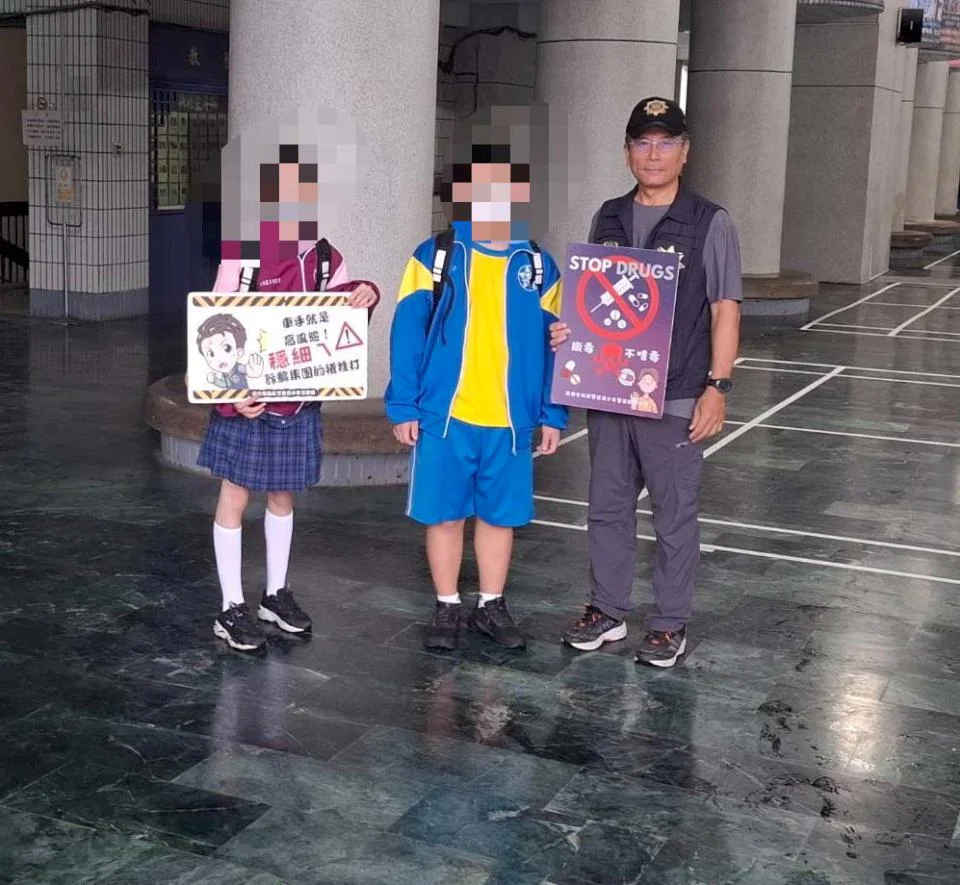 【校園安全升級】開學季防護網啟動!高雄少年隊攜手教育局守護學生通學路