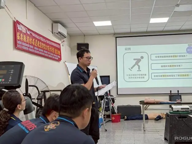 苗栗消防員大練兵!強化第一線救護技能,守護你我生命安全