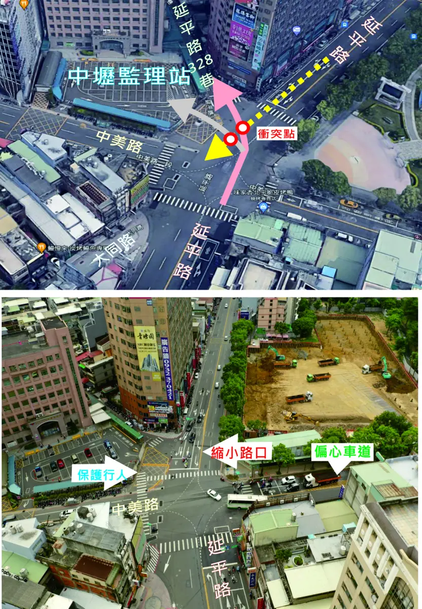 中壢惡名昭彰路口大改造!降低事故風險