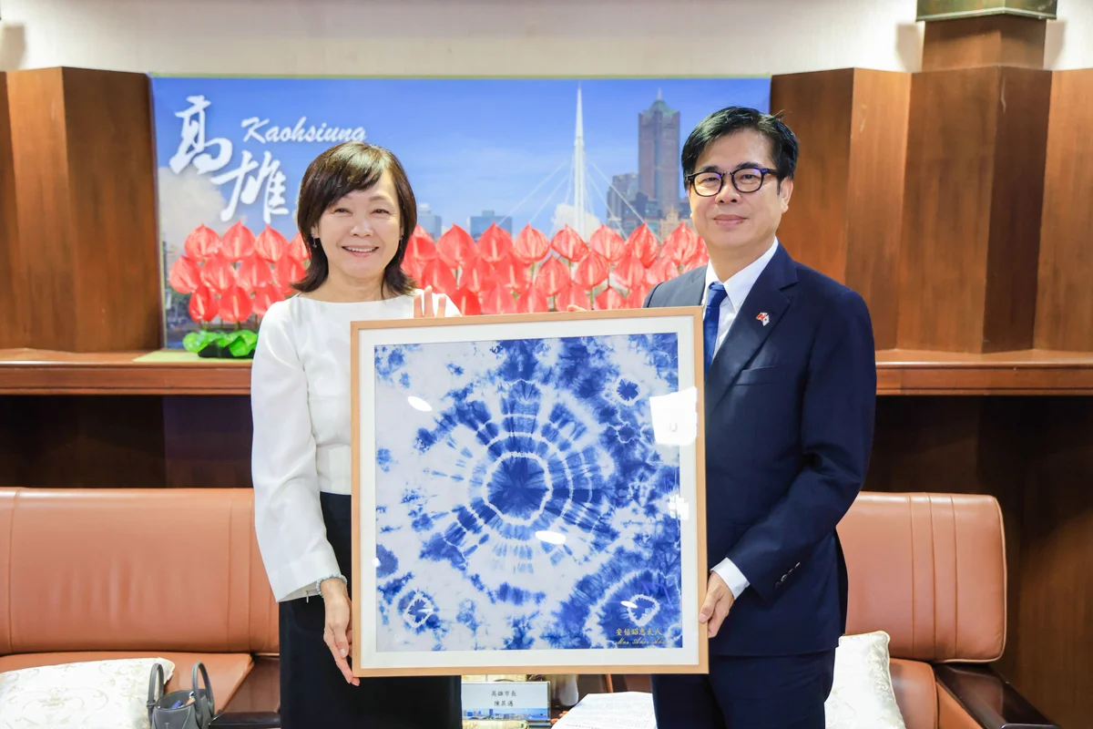 安倍昭惠第5度訪高雄!陳其邁暖心喊話:高雄永遠是妳的家