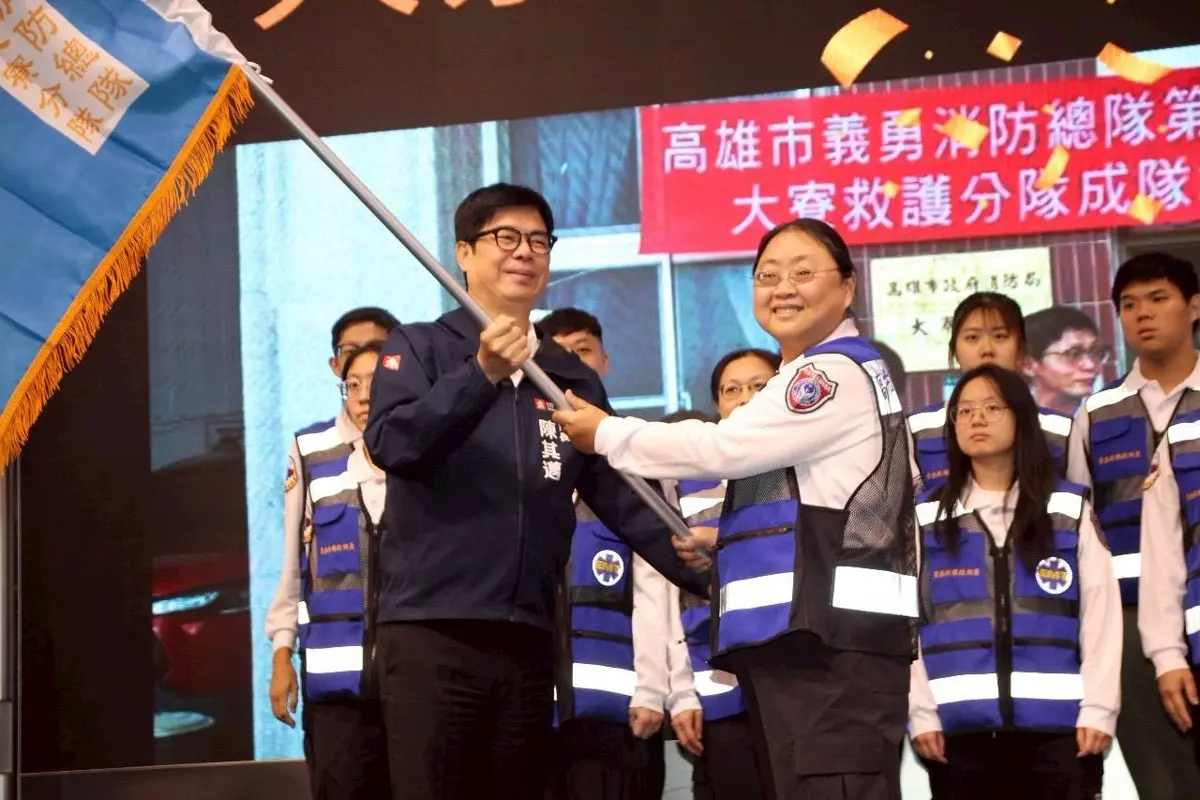 圖片來源:高雄市政府消防局-新聞稿