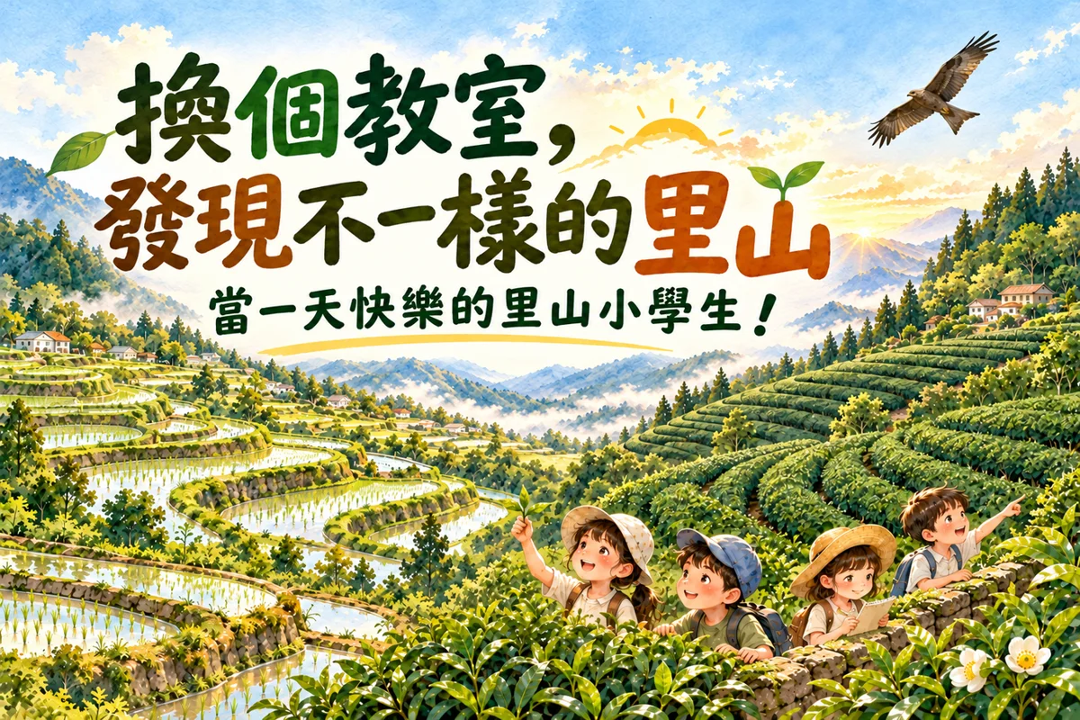 新北石碇「里山小學堂」免費報名中!前進雲海國小體驗茶鄉與生態之美