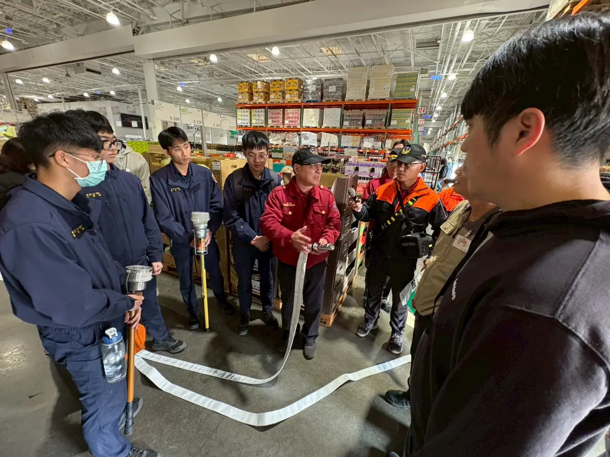 過年逛好市多安全嗎?高市消防突擊鼓山大順店,春節前安檢結果出爐