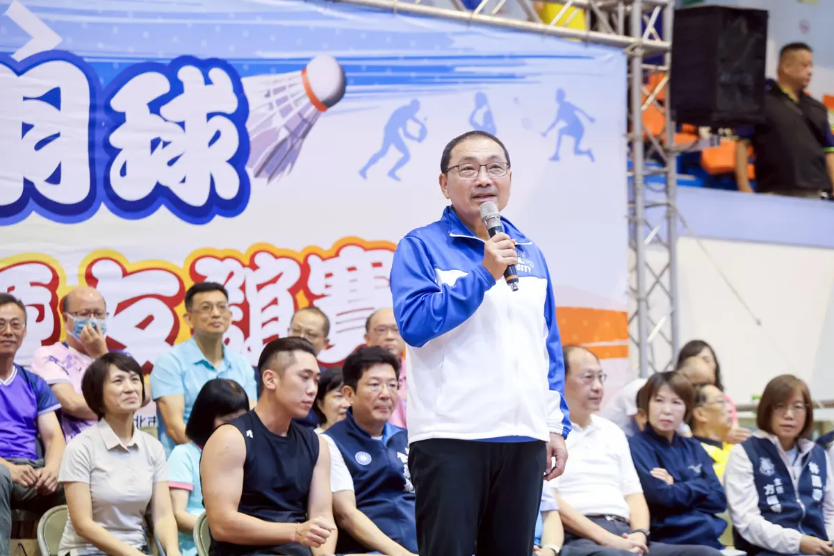 新北市盃開幕!1,500選手競技體育館